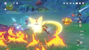 Какой крепкий маг попался ДЭХЬЯ ЕДВА СПРАВИЛАСЬ Genshin Impact
