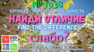 «Найди отличие» / «Spot the Difference«_ выпуск  1038