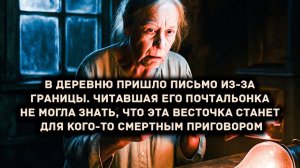 В деревню пришло письмо из-за границы [АУДИОКНИГА/ДЕТЕКТИВ]