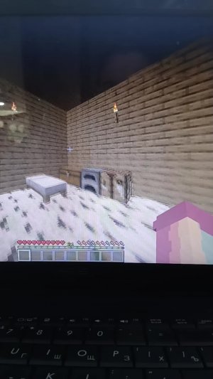 Minecraft в мирной сложности