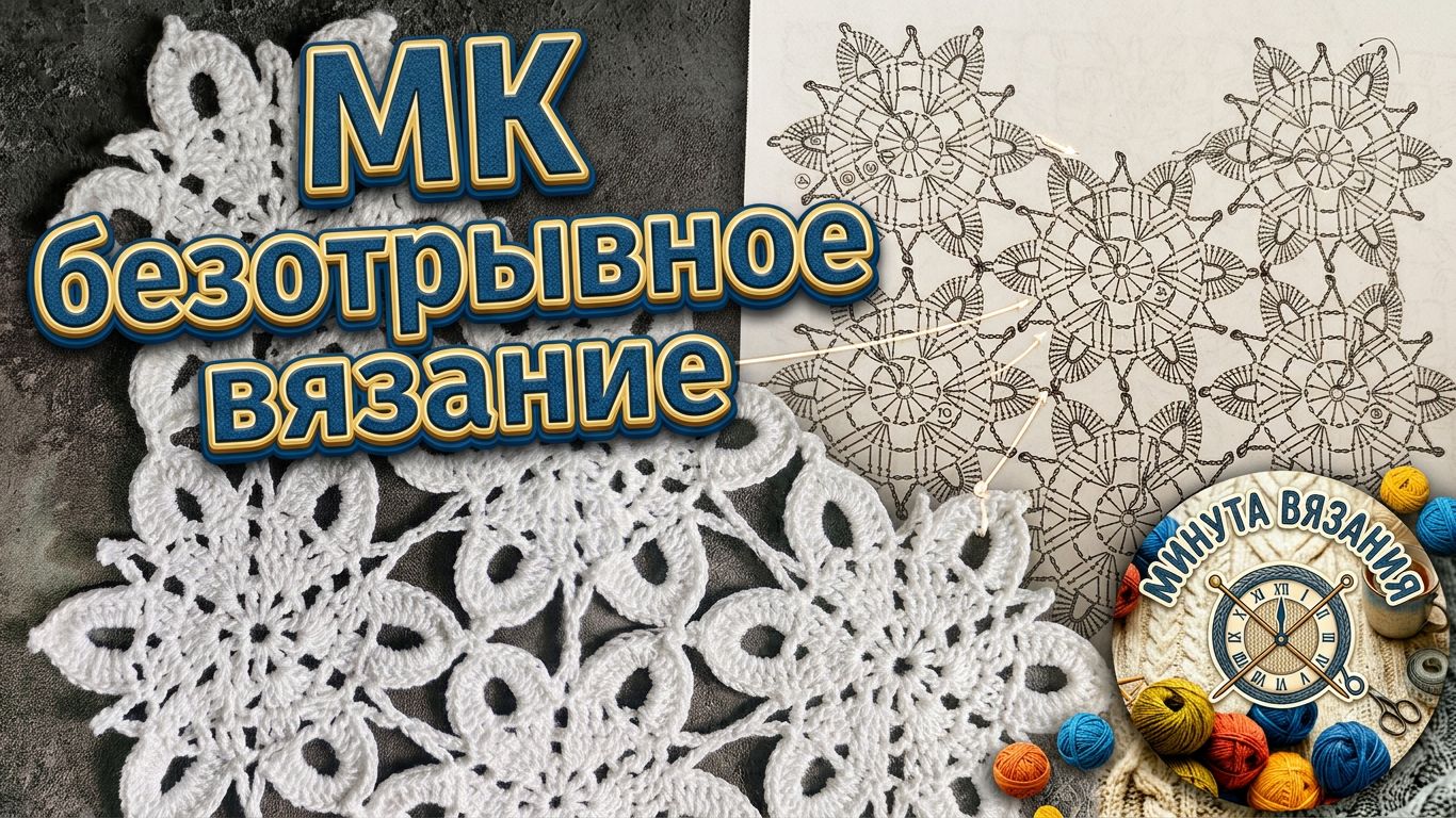 Мк безотрывное вязание