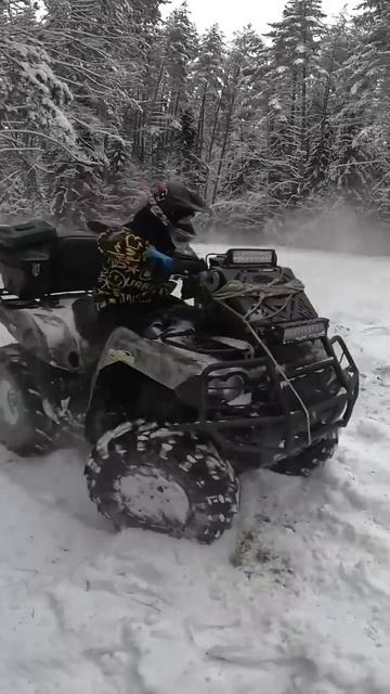 #квадроцикл #snow #atv #drift #children #bruteforce750 #quadrodrive