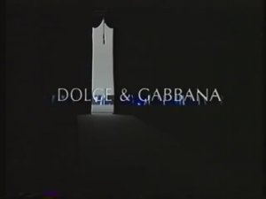 Показ женской коллекции Dolce & Gabbana осень-зима 1996-1997