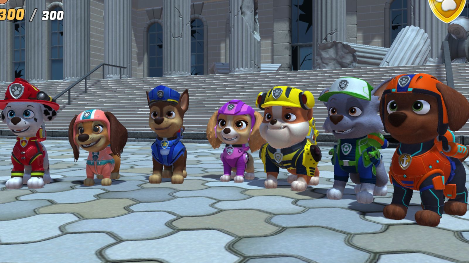 Щенячий патруль.  Paw Patrol. Щенки тушат пожар.  Пожарные пузыри. Для детей. Ч 9