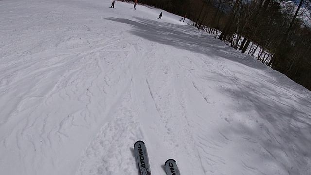 Япония. Спуск на южном склоне Hoshino Resorts Nekoma