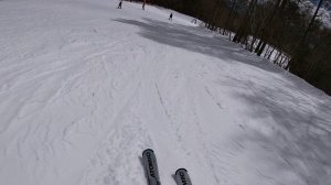 Япония. Спуск на южном склоне Hoshino Resorts Nekoma