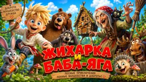 Жихарка и Баба Яга – Мультфильм для детей | Волшебная и смешная сказка