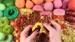 Очень залипательное ASMR видео ｜ раздавливание мыльных коробочек с крахмалом и пеной ｜ треск глины ｜