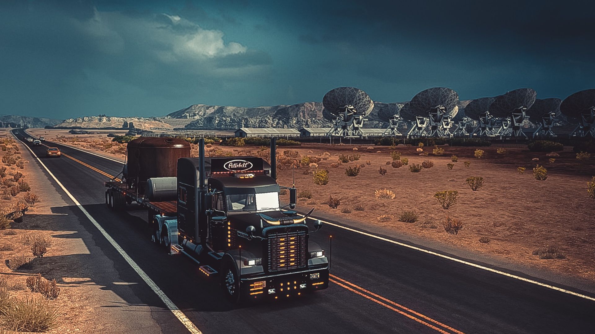 Amerikan Truck Simulator. Купили новый грузовик и новый прицеп.