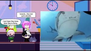 Iruma demon school react to human world (ocean creatures)