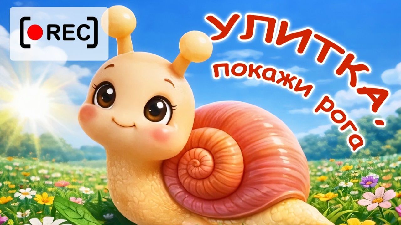 УЛИТКА, ПОКАЖИ РОГА! ⧸ Мульт-песенка для малышей. Наше в смотреть онлайн