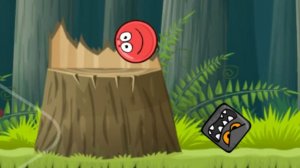 Красный шарик. Red Ball.  Красный шар. Шарик в зеленом лесу .Для детей.  ч 4