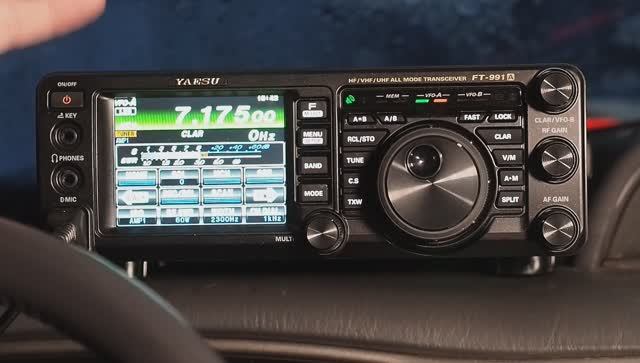 Yaesu FT-991A. Обзор часть 2. В полях. Демонстрация функций в работе. Радиосвязь на КВ. смотреть онлайн