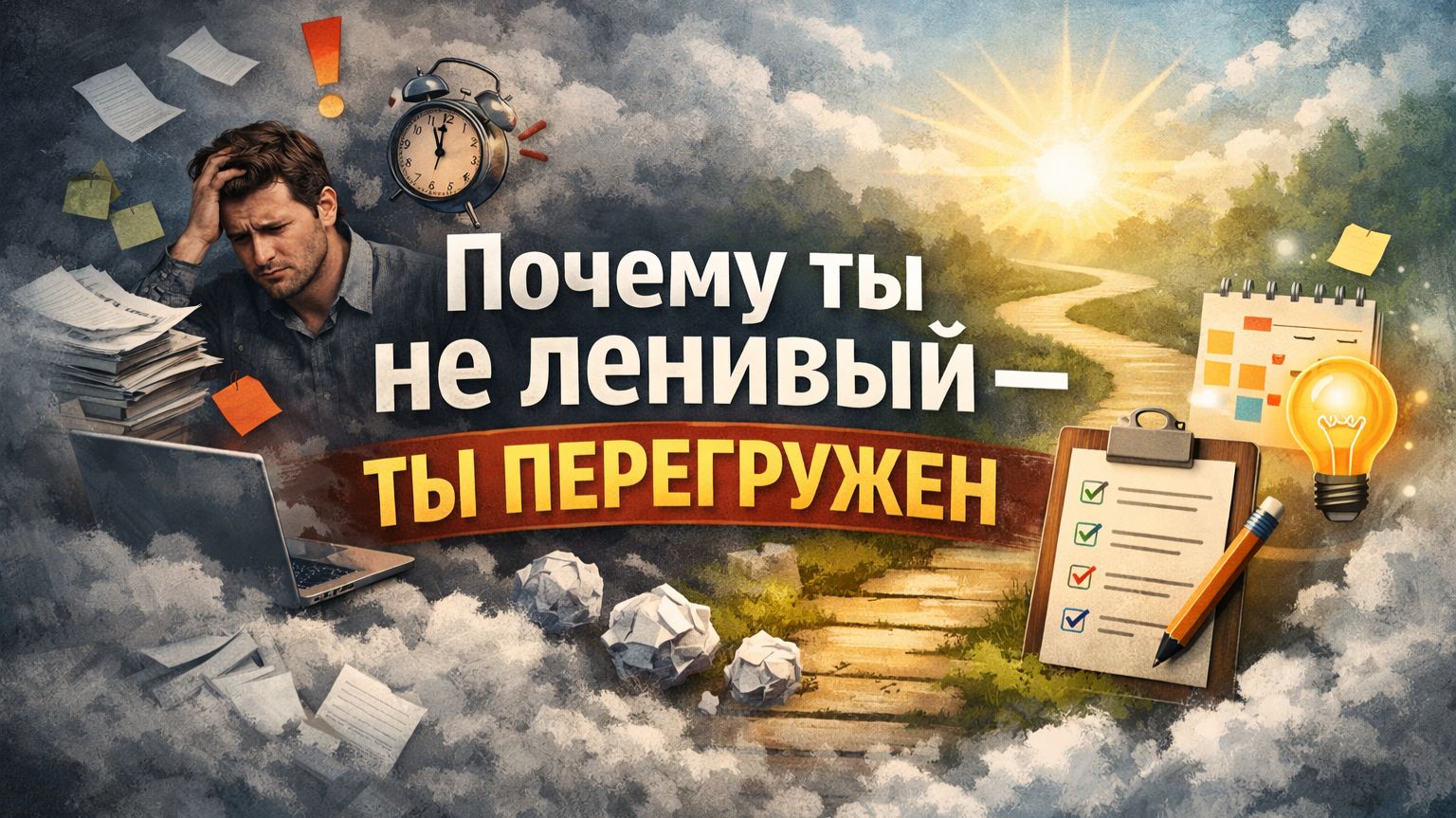 Ты не ленивый - ты перегружен