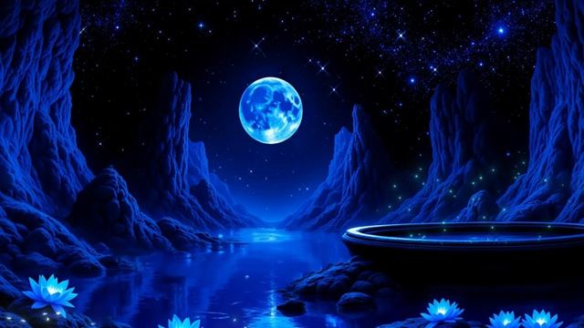 Лунные цветы - Расслабляющая музыка для сна, фоновая музыка для отдыха