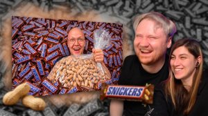 Реакция на СКОЛЬКО ПОЛУЧИТСЯ SNICKERS ИЗ 1 МЕШКА АРАХИСА