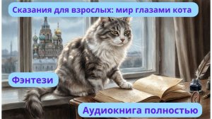 Аудиокнига полностью «Мир глазами кота» Фэнтези