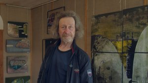 В мастерской художника Михаила Селищева #Горячая_эмаль #Михаил_Селищев #Мастерская_художника