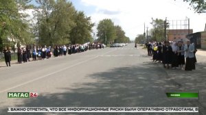 В Плиево Ингушетии прошёл марафон «Знамя Победы» в честь 9 Мая