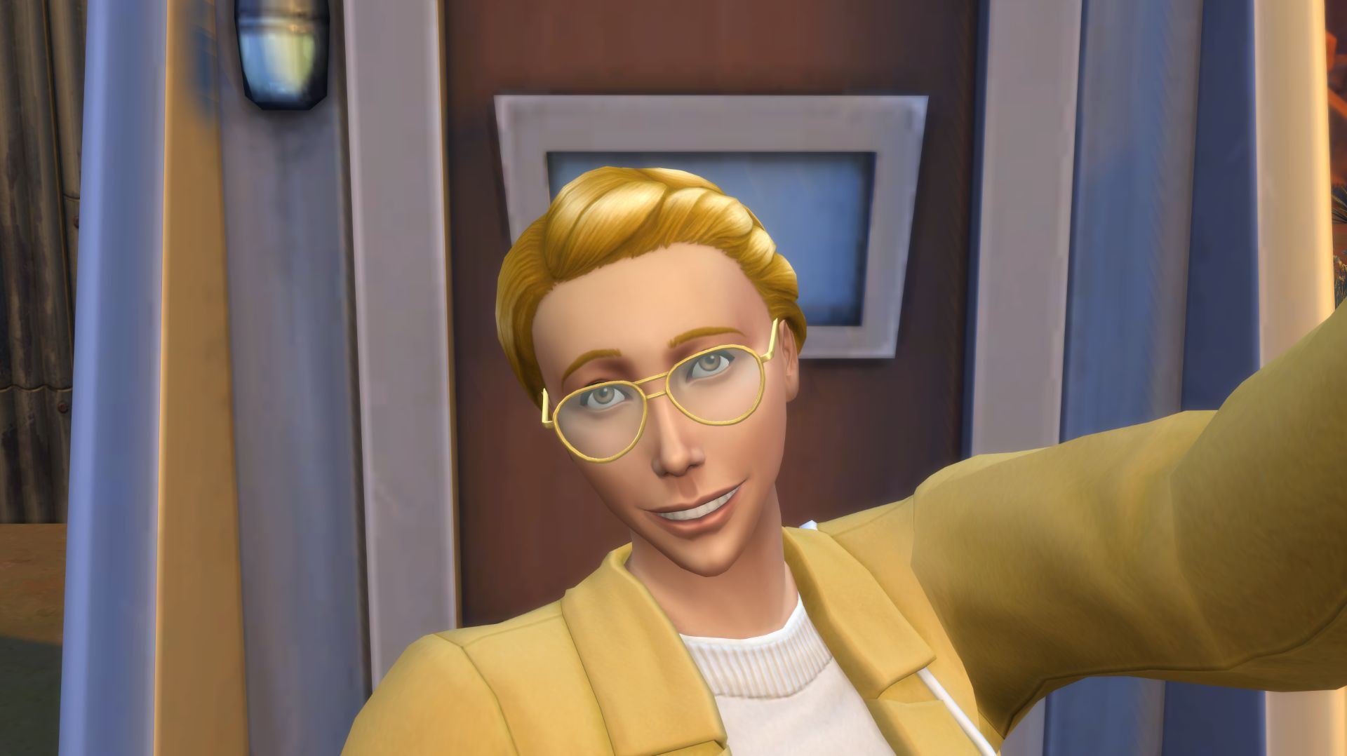 Not So Berry.  The Sims 4.  Желтый №12. Собрали коллекции жеодов и пришельцев