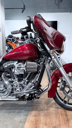 2013 HD Street Glide 103 ABS Cherry Pearl 24K (VIN *5HD*0672)