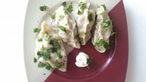 Оригинальные манты с бараниной