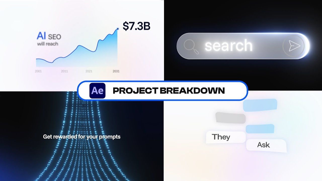 After Effects Saas Video Project breakdown - Mention Network