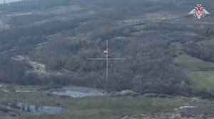 Боевая работа расчета самоходной пушки «Гиацинт-С» группировки войск «Запад»