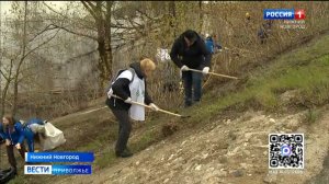 Более 700 человек приняли участие в масштабном субботнике в Нижнем Новгороде