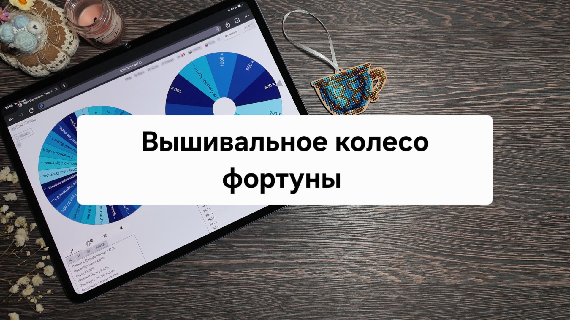Вышивальное колесо фортуны – Неделя № 5
