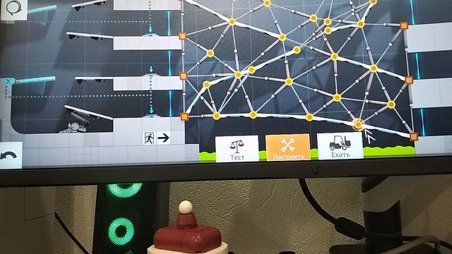 Bridge Constructor Portal прохождение уровня коса