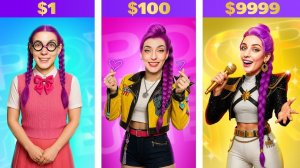 Из 1$ в 1,000,000$ Руми из Хантрикс! Преображение в К-Pop Охотницу на Демонов!