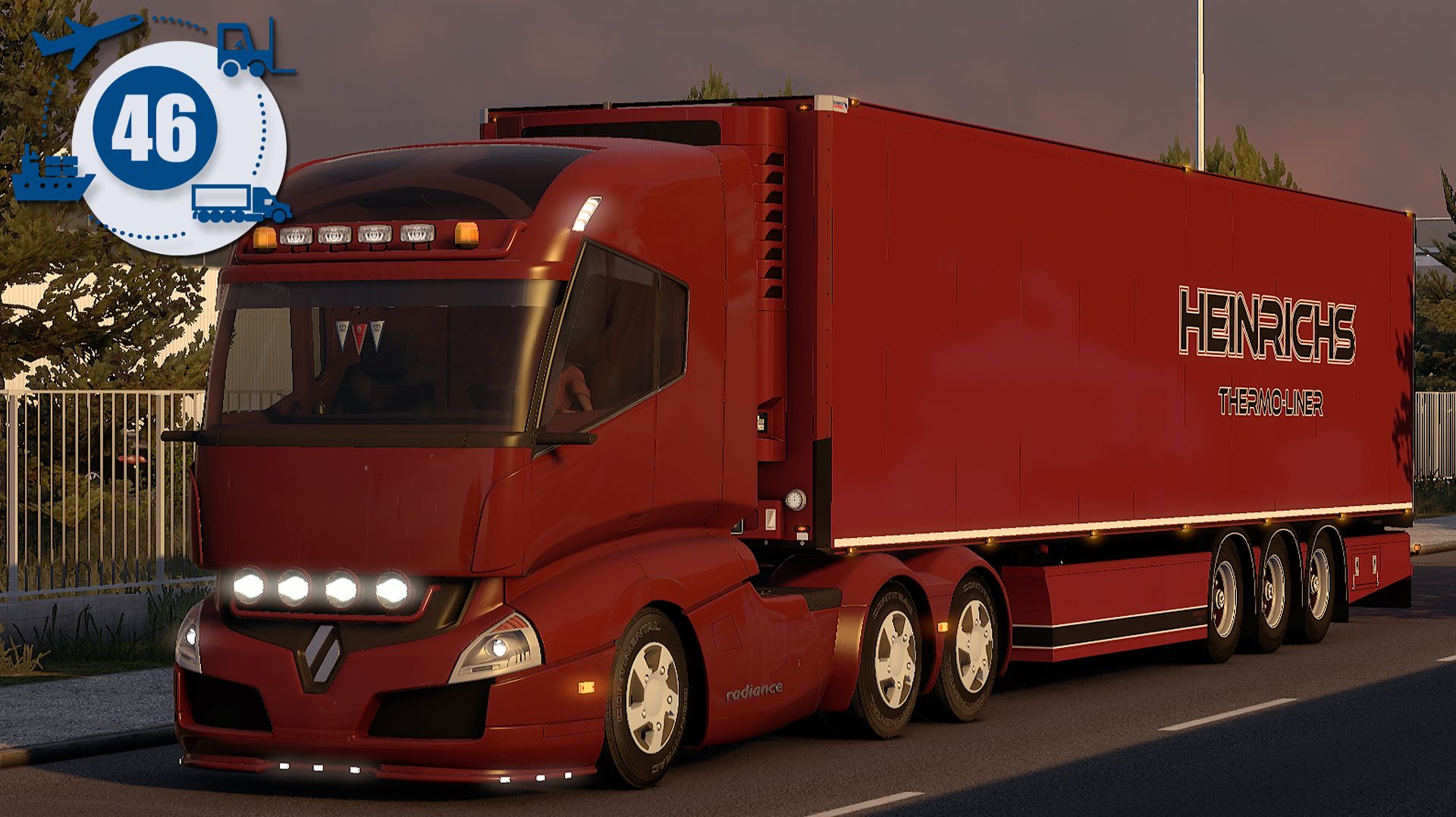 Renault Radiance - EURO TRUCK SIMULATOR 2 [-46-]