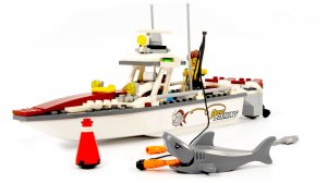 Собираем корабль  из ЛЕГО -  lego City 60147 Рыбацкая лодка