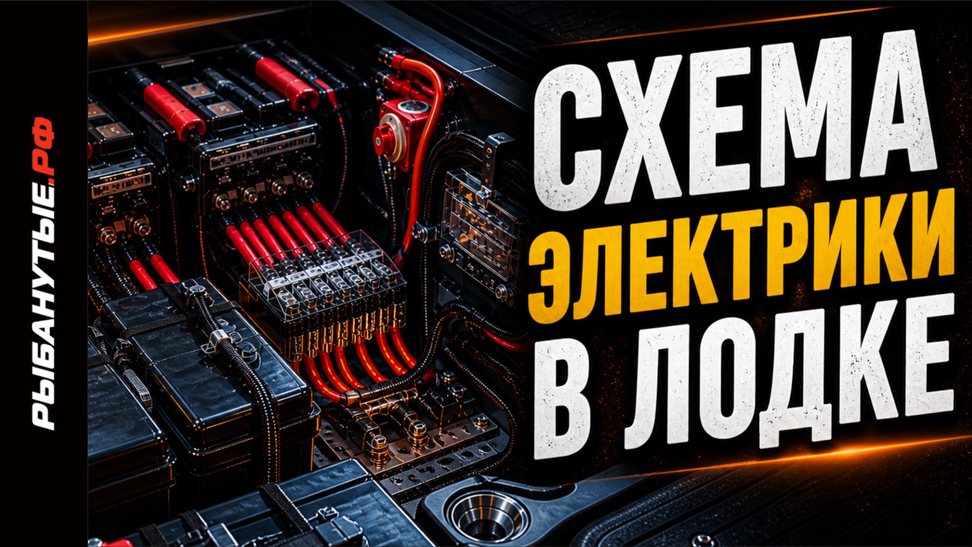 Схема электрики катера без сложностей: полный разбор