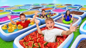 100 ЗАГАДОЧНЫХ БАССЕЙНОВ, ТОЛЬКО ОДИН ВЫИГРАЕТ!!