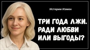 Истории измен - Она врала мне три года