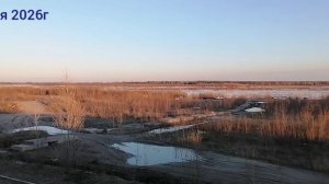 Ледоход на Оби в Сургуте.