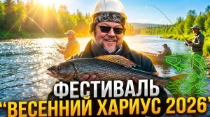 Фестиваль «Весенний хариус 2026». Енисей.