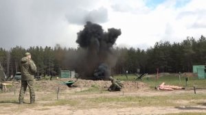 Штурмовики отрабатывают программу боевой подготовки
