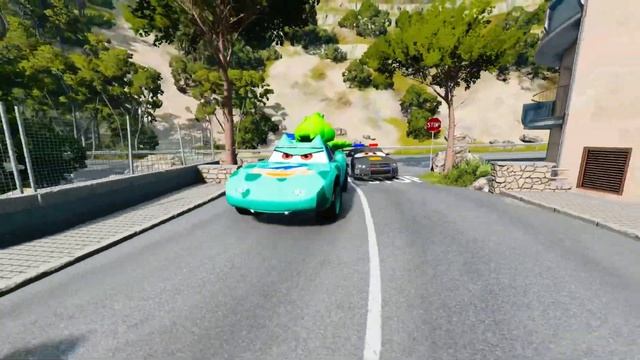Superheroes On A Motorcycle Ride Over The Sea Along The Supper& Spider-Man Bridge GTA 5_part1_8