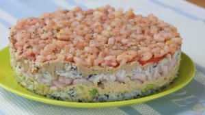 Салат Креветки, Рис, Терияки - Умами На Тарелке 😍🍣
