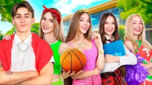 Встречаюсь с четырьмя девушками одновременно . Кто будет встречаться с Крашем школы