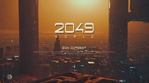 2049 World - Blade Runner Vibes： Futuristic Soundscapes.