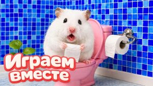 ХОМЯК ВЫБИРАЕТСЯ ИЗ СЕКРЕТНОЙ ХОМЯЧЕЙ ТЮРЬМЫ ! Играем ВМЕСТЕ ! Помогаем выбраться из лабиринта №23