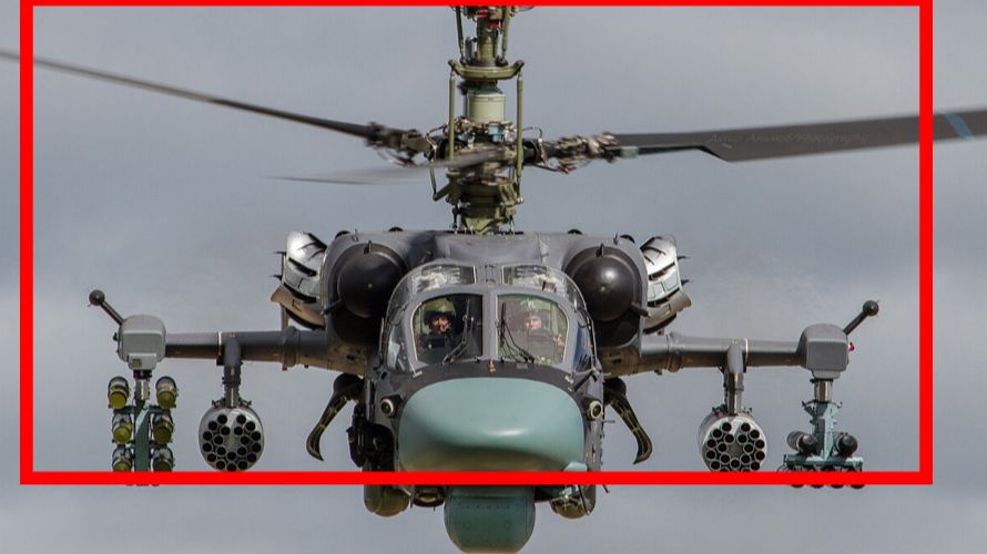 Ка-52 «Аллигатор» самый опасный ударный вертолёт