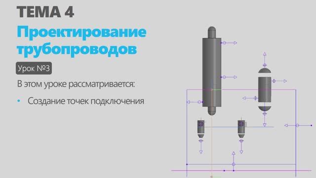 Тема 4. Урок 3. Проектирование трубопроводов в КОМПАС-3D