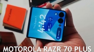 Motorola Razr 70 Plus первый обзор на русском