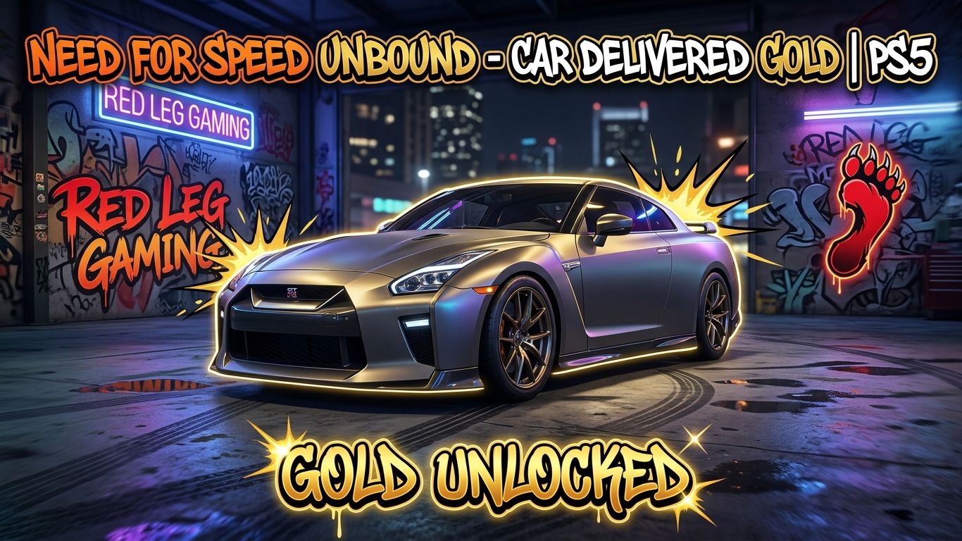 Need For Speed Unbound — GOLD машина доставлена | PS5