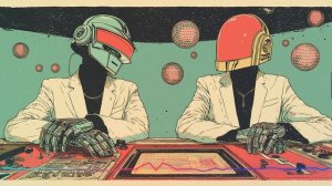 Daft Punk Usual Timing🪩🤖 ｜ Chill Disco, Synthwave, Chillwave, Electronic Funk, House Playlist